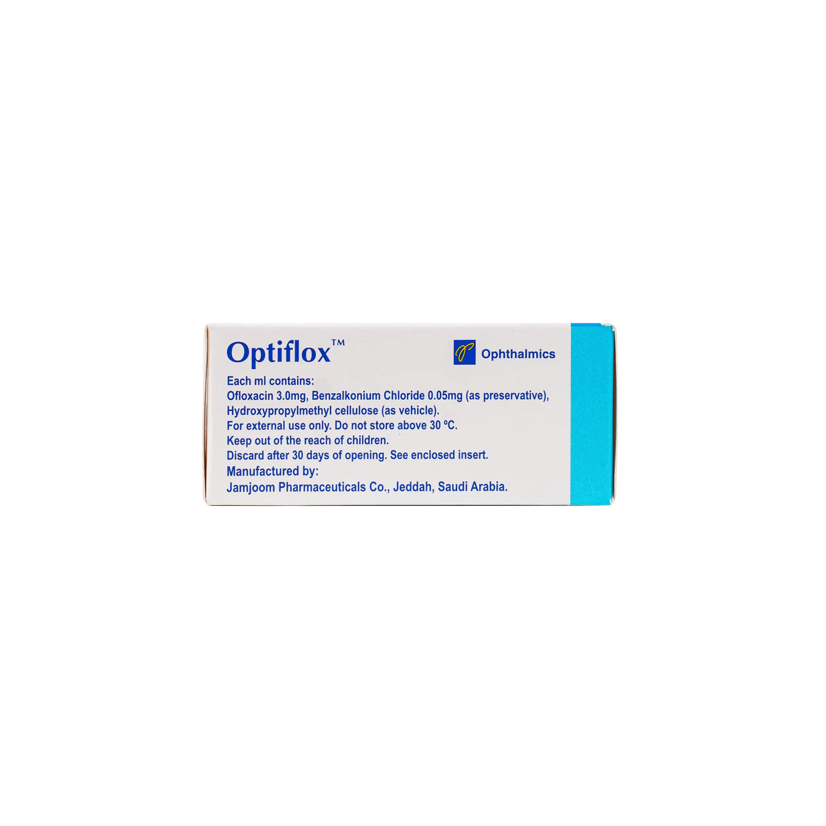 13528-Optiflox Opthalmic Eye Solution 5Ml +1