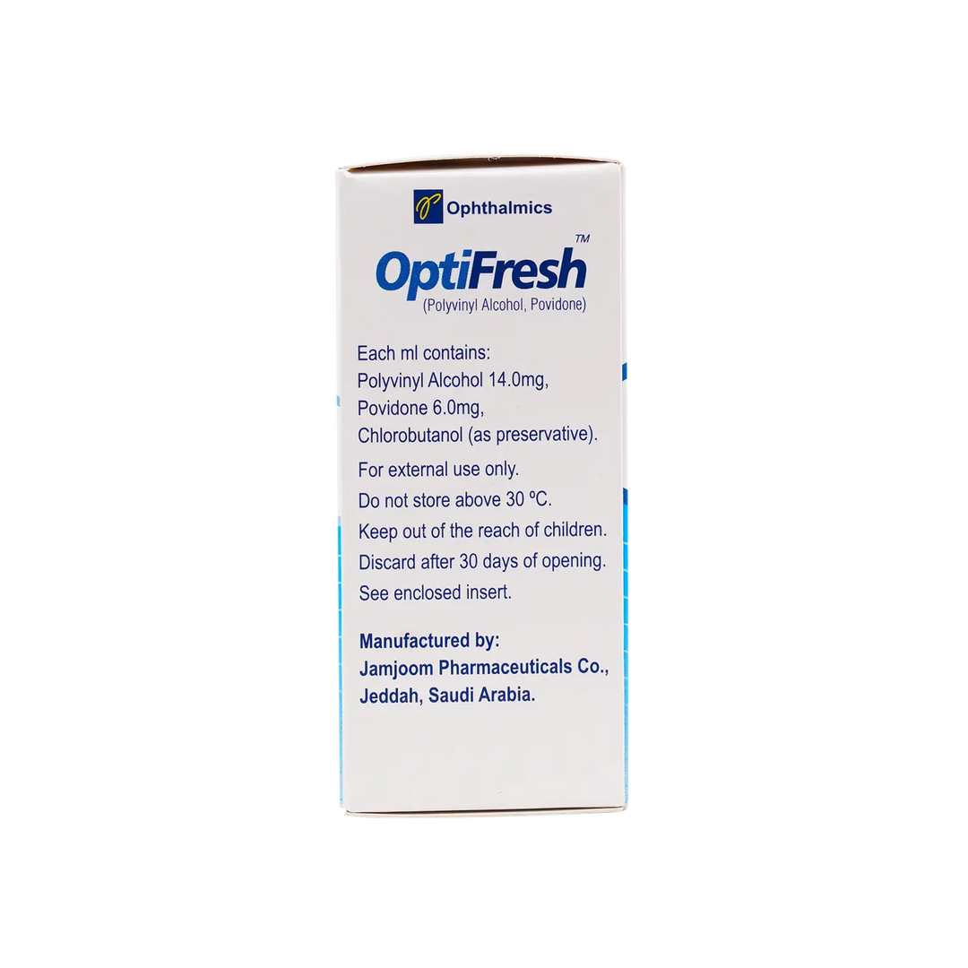 13529-Optifresh Opthalmic Eye Solution 10Ml +1