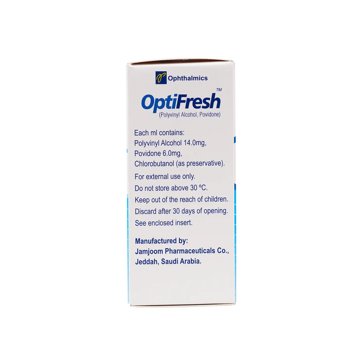 13529-Optifresh Opthalmic Eye Solution 10Ml +1