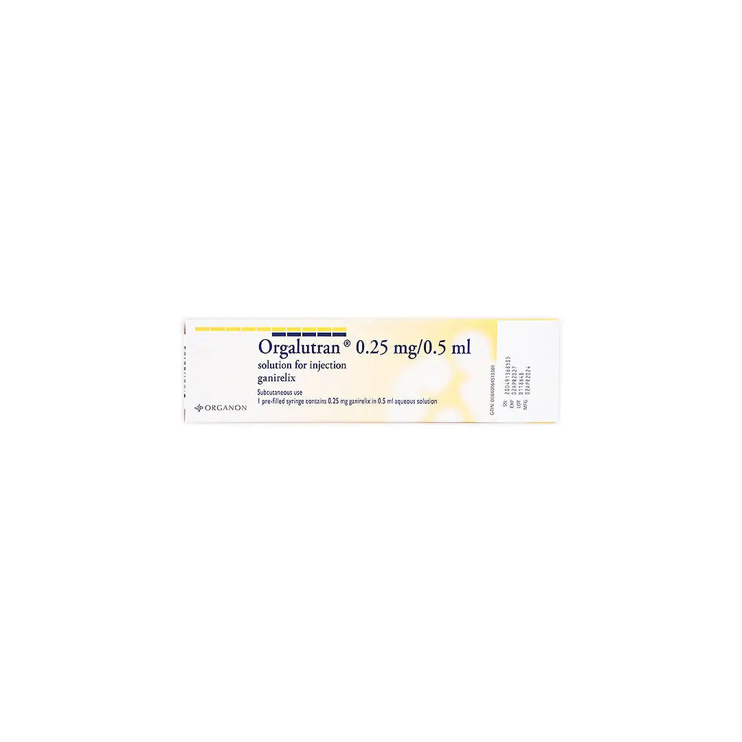 Orgalutran Soln.For Inj. 0.25Mg/0.5Ml 1 Syr