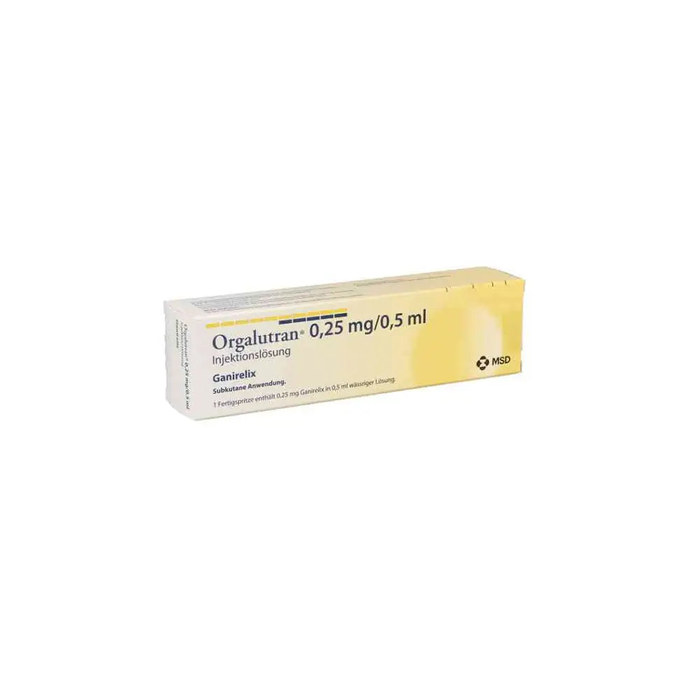 ORGALUTRAN SOLN.FOR INJ. 0.25MG/0.5ML 1 SYR