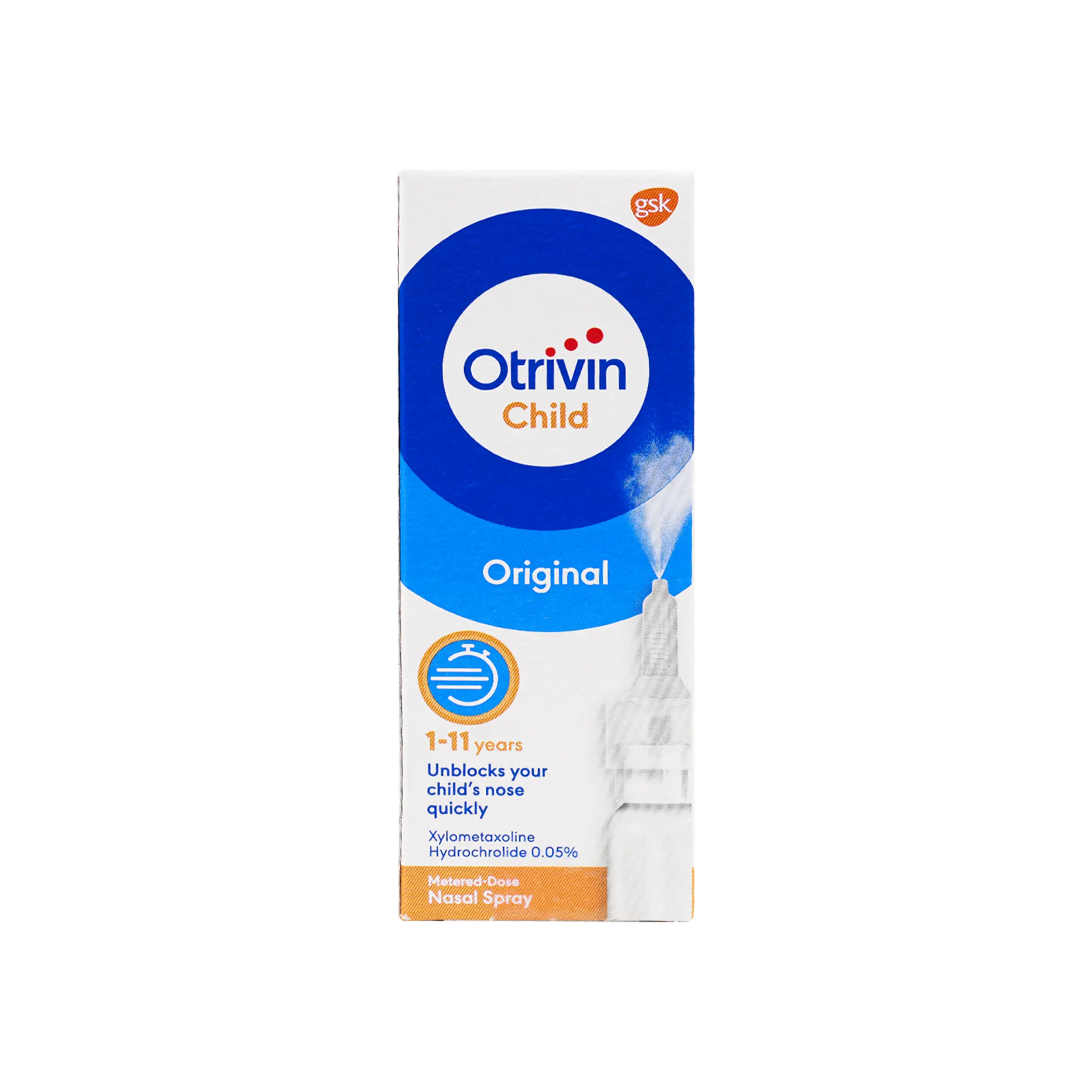 Otrivin Children 0.5% Spray 10 Ml