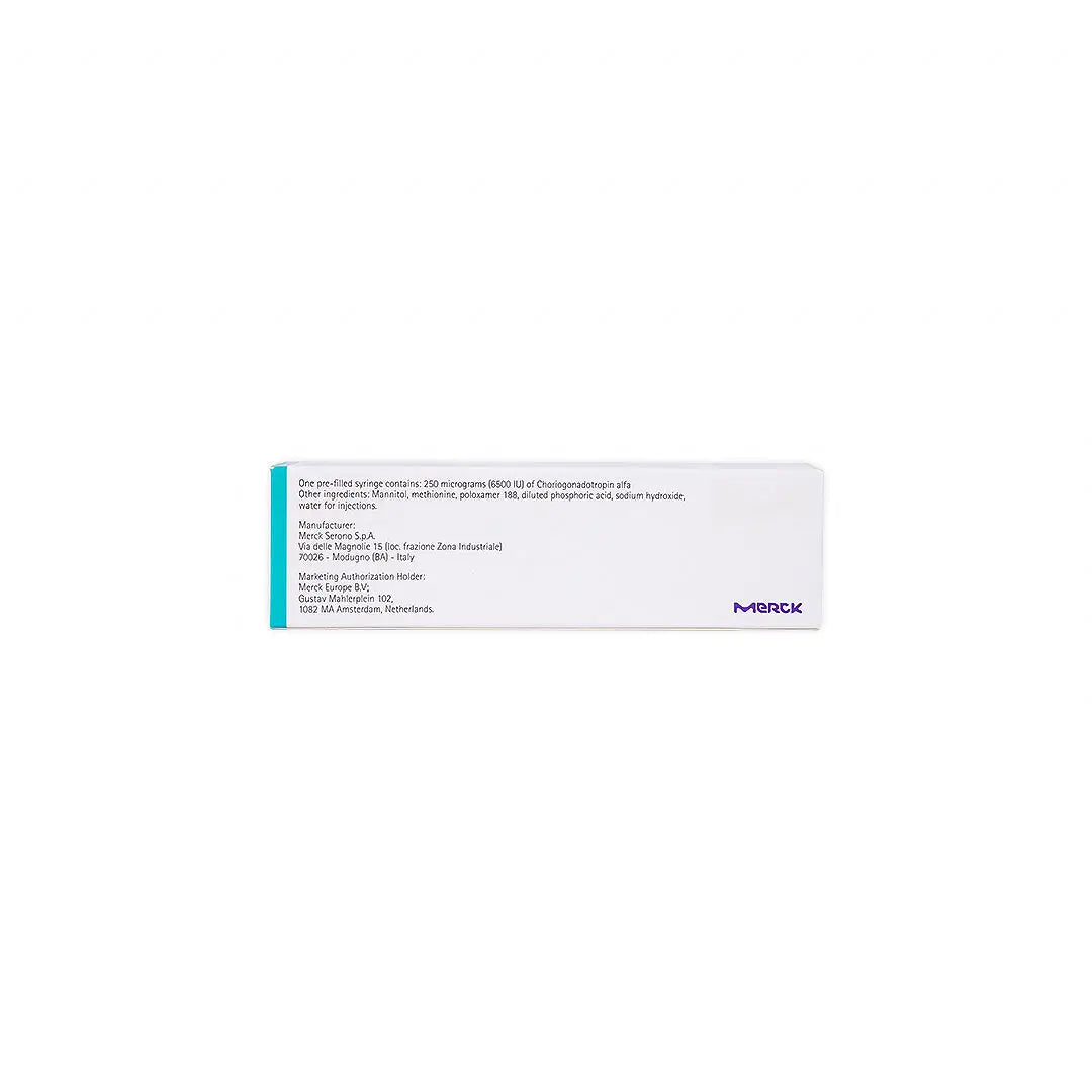 OVITRELLE INJ. 250MCG/0.5ML PRFLD SYRINGE 1 SYR