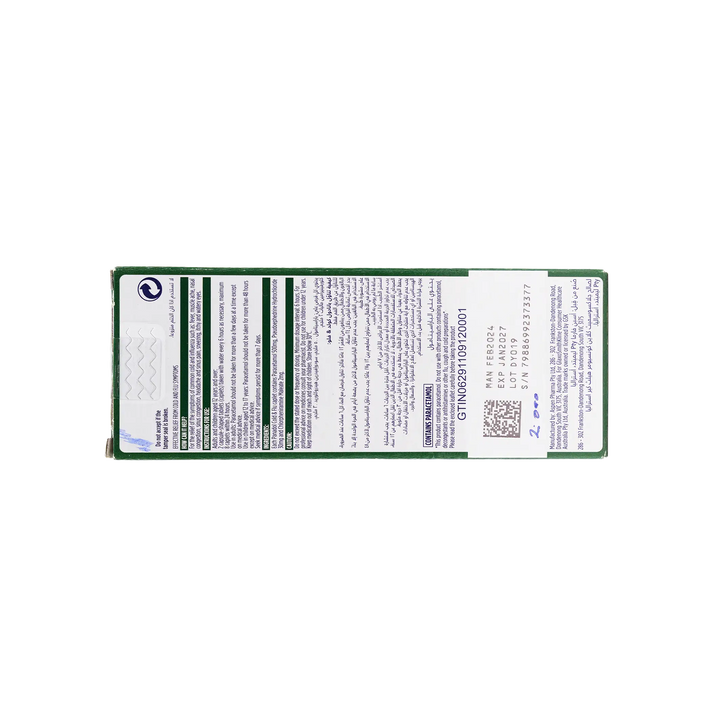 13614-Panadol Cold &amp; Flu 24 Cap-Green +3