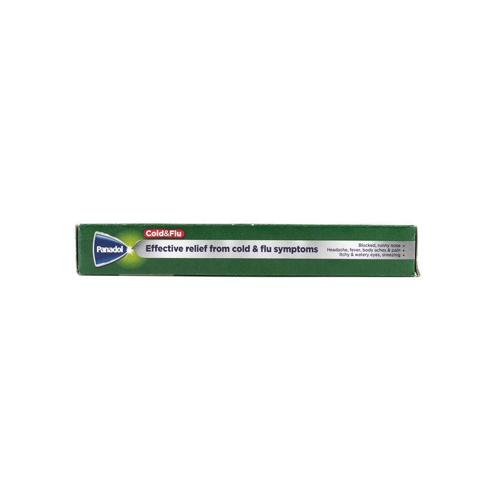 13614-Panadol Cold &amp; Flu 24 Cap-Green +2