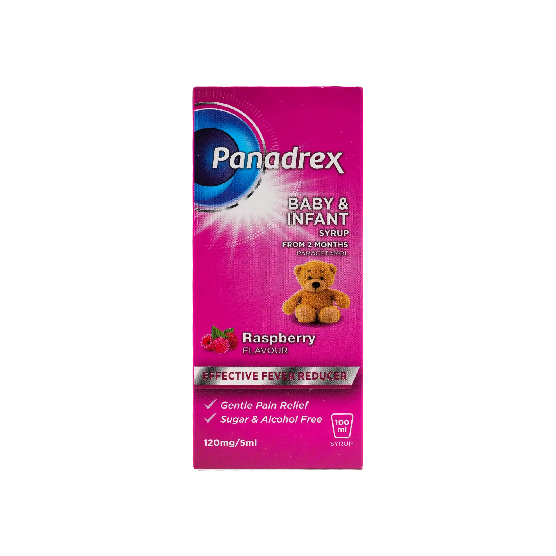 Panadrex Baby & Infant 120Mg/5Ml Syrup 100Ml