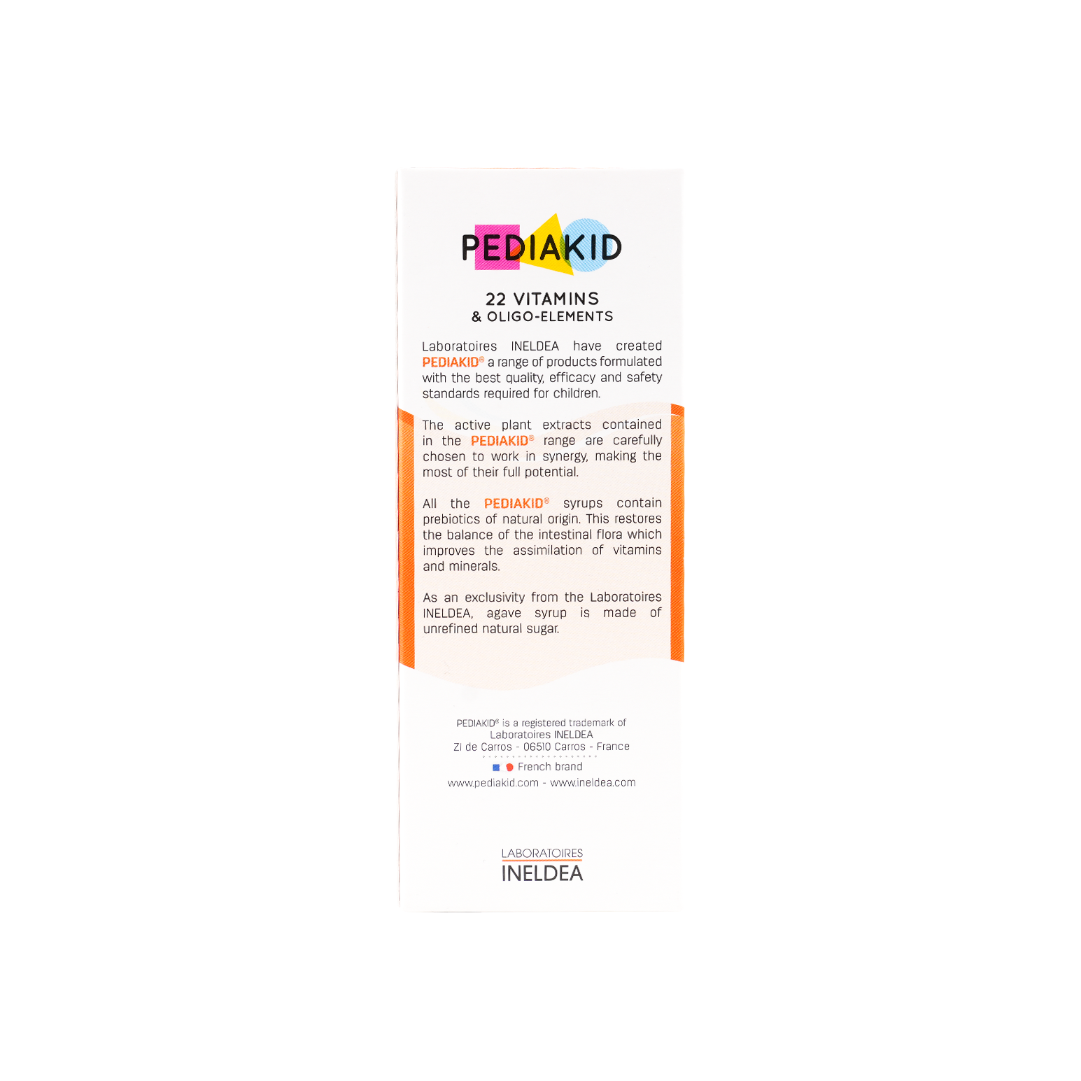 PEDIAKID 22 VITAMINS SYRUP 125 ML