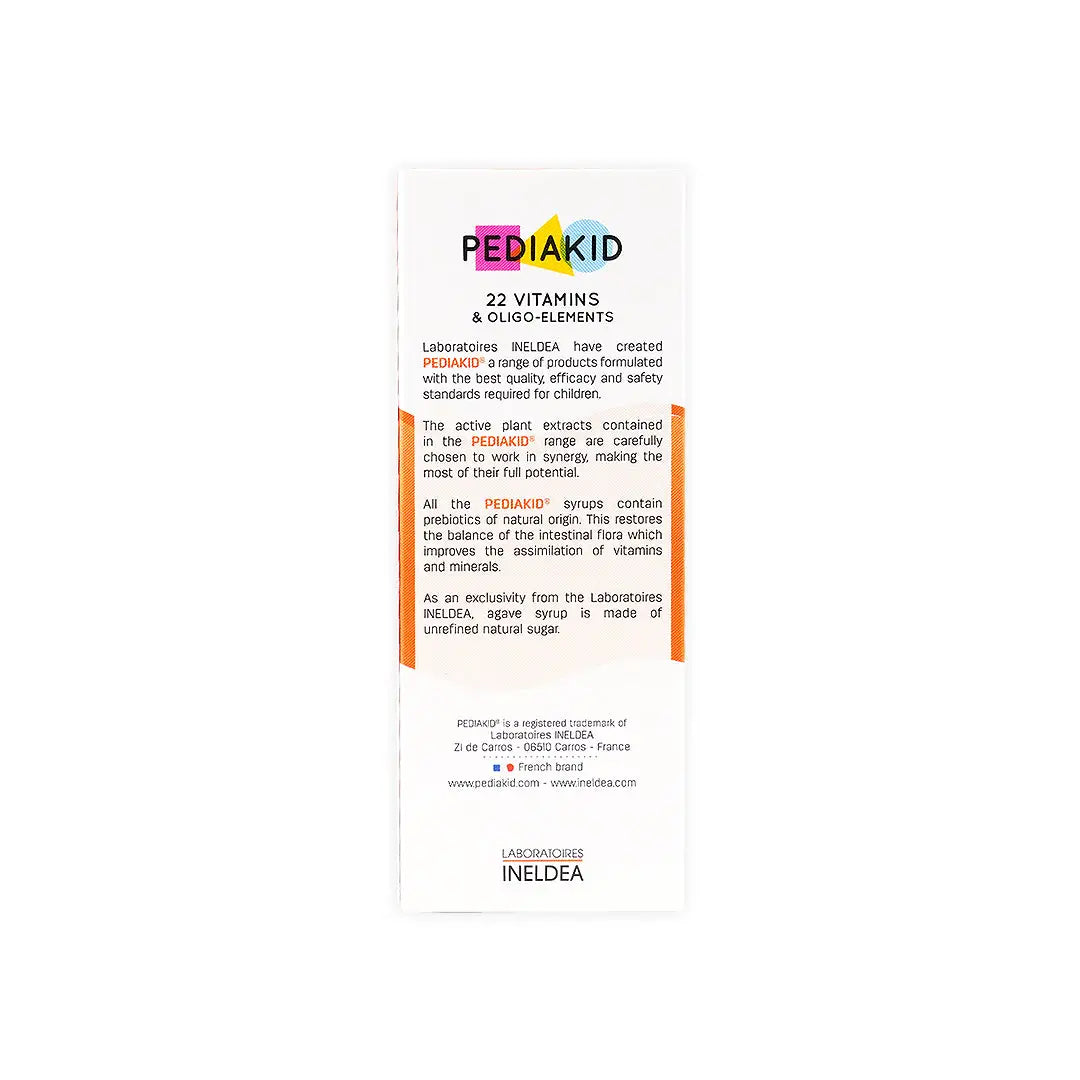 13675-Pediakid 22 Vitamins Syrup 125 Ml +6