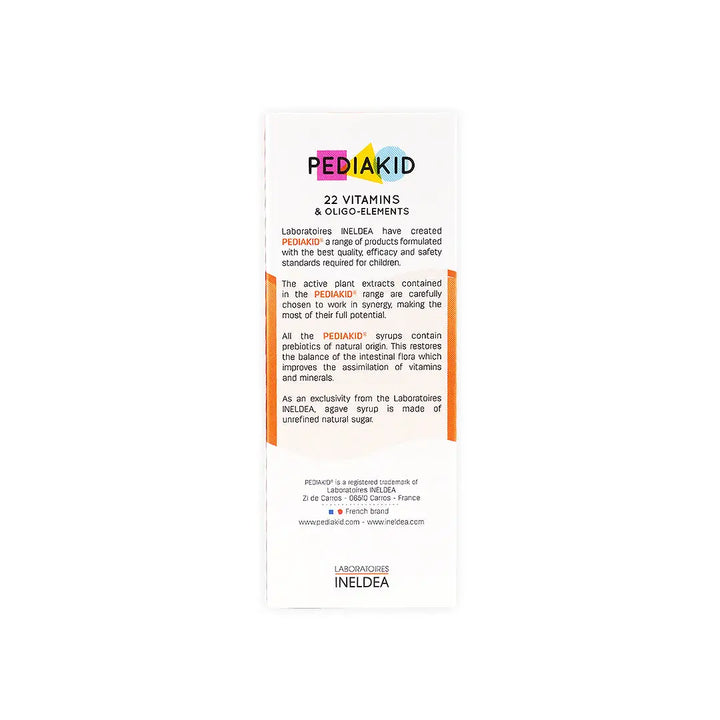 13675-Pediakid 22 Vitamins Syrup 125 Ml +6