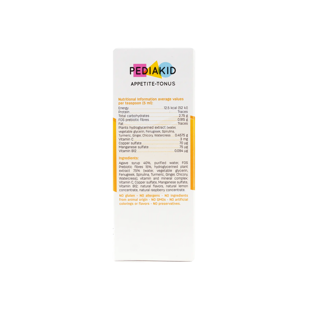 13676-Pediakid Appetit Tonus Syrup 125 Ml +1