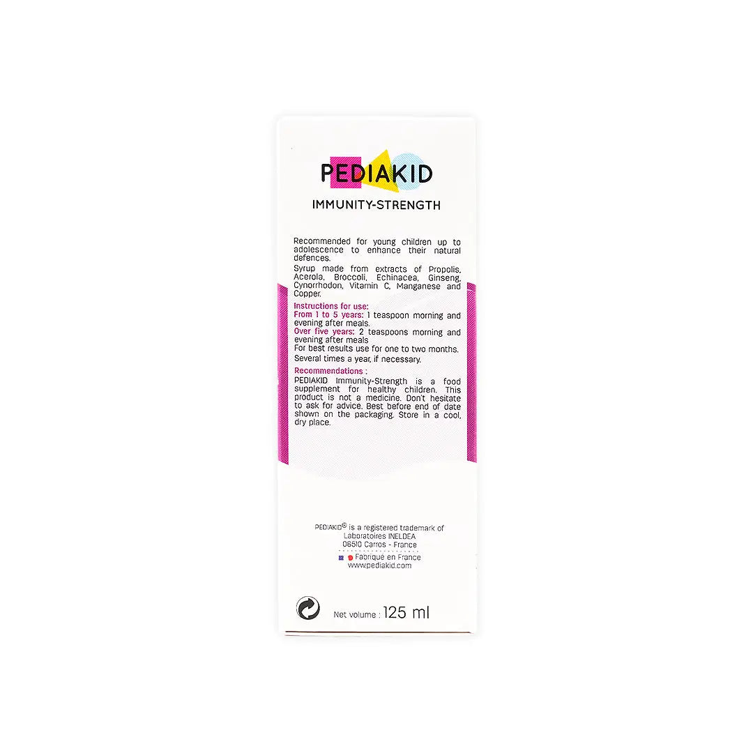 13677-Pediakid Immunity Strength Syrup 125 Ml +5