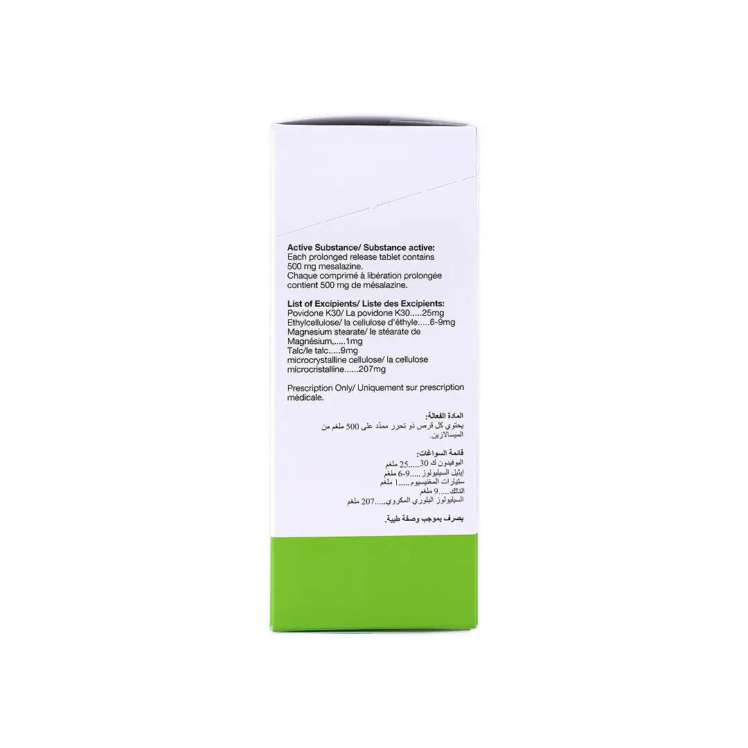PENTASA SR 500MG 100 TABLETS