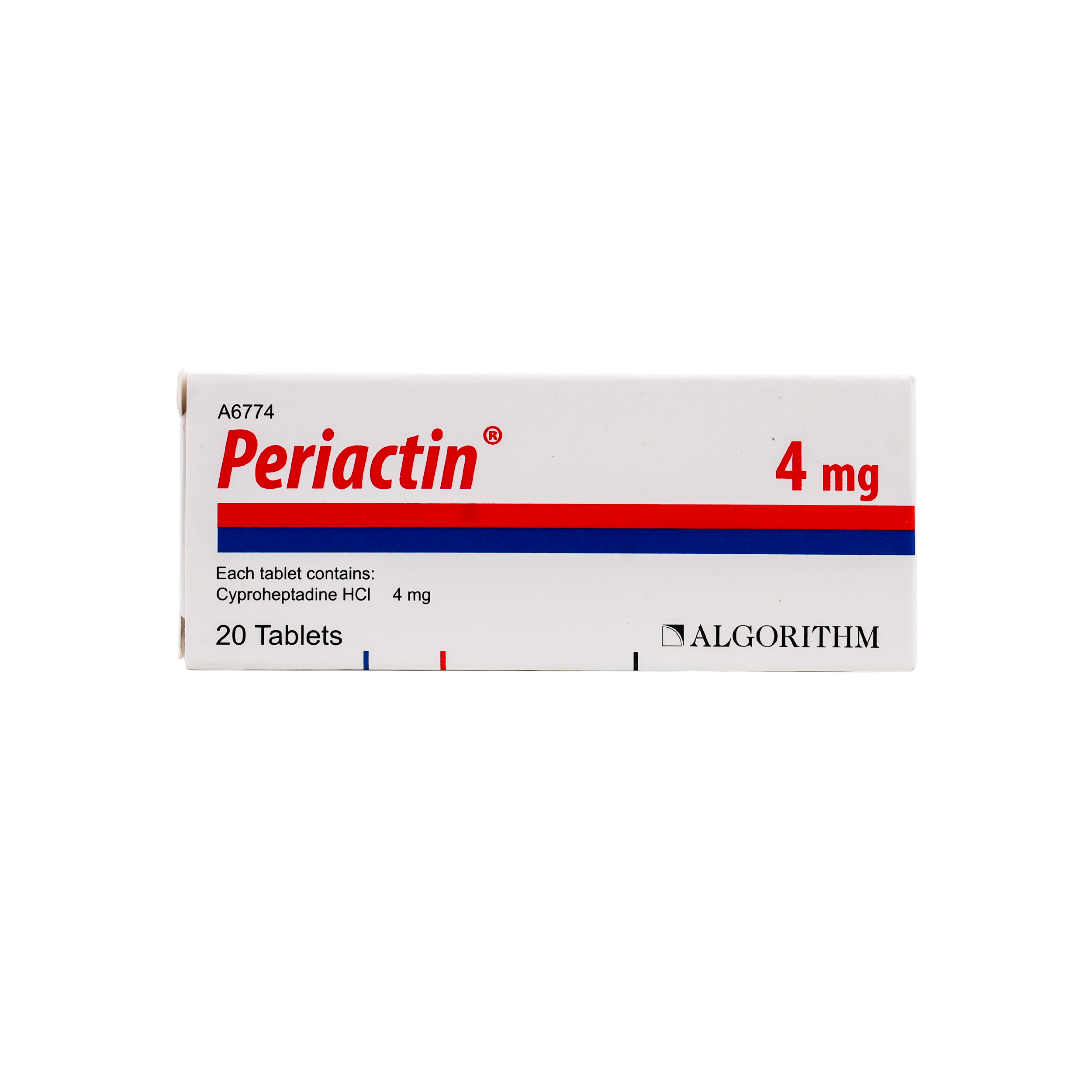 PERIACTIN TABLETS 4MG 20 TAB