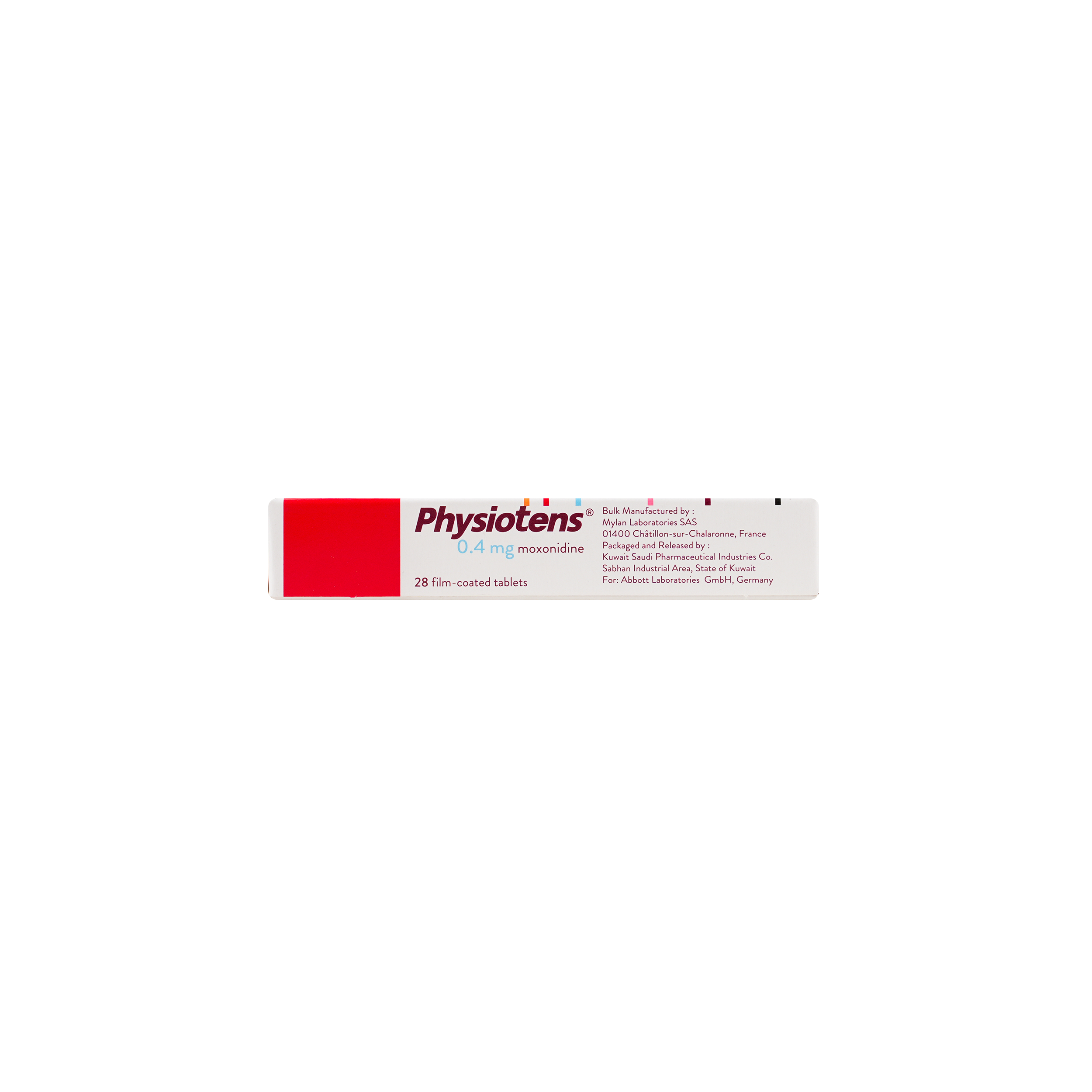 PHYSIOTENS 0.4MG 28 TABLETS