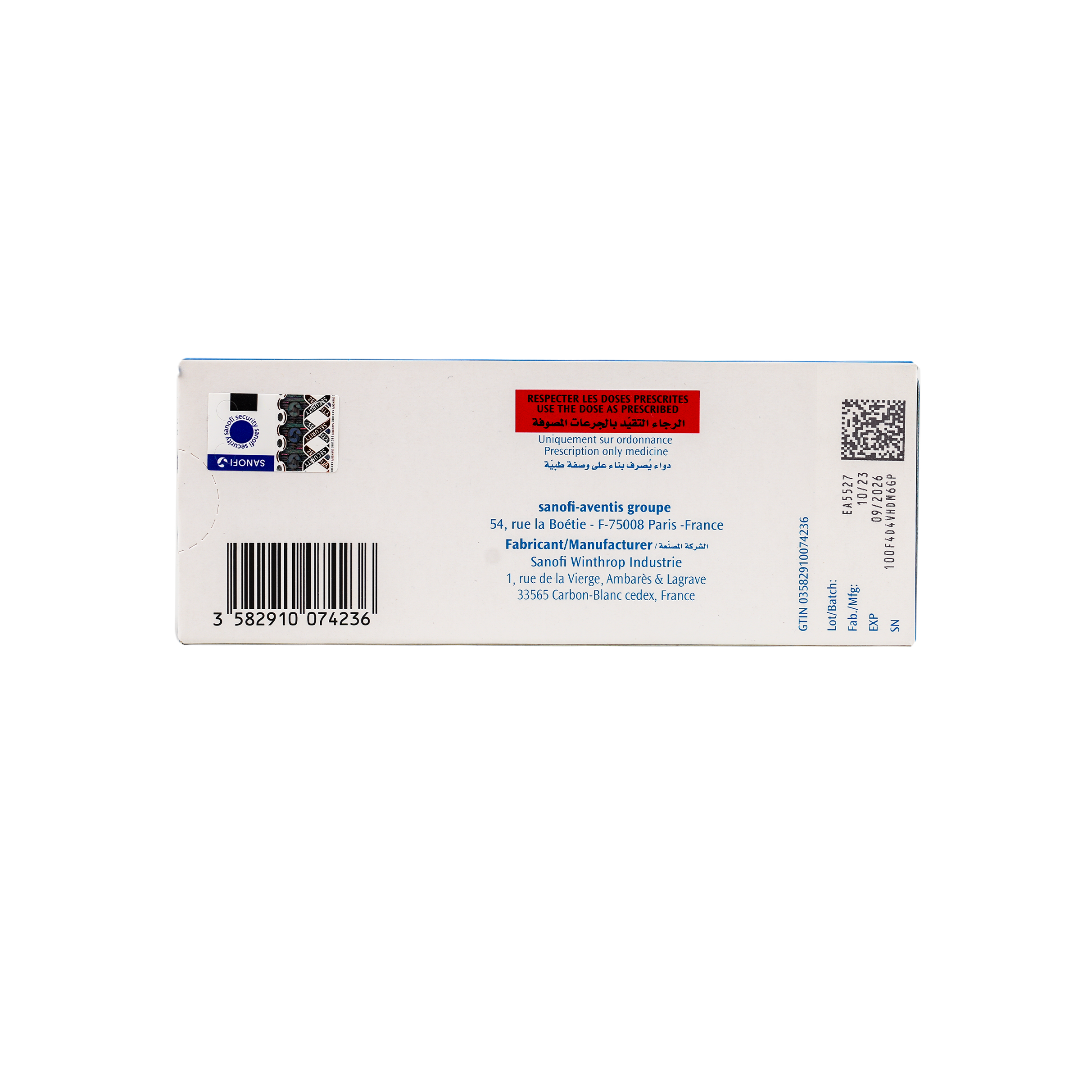 PLAVIX 75MG 28TAB