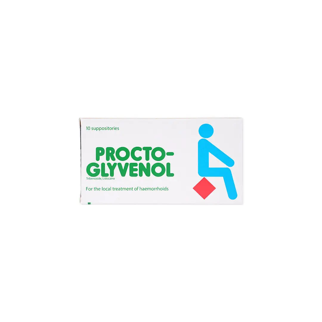 PROCTO GLYVENOL 400MG 10 SUPPO.