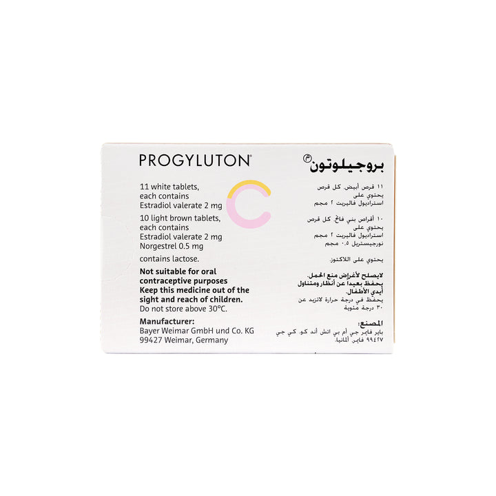 13913-Progyluton Schering  21  Tablets +1