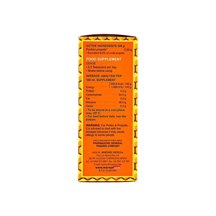 13921-Marnys Propolsaft Syrup 125 Ml +6