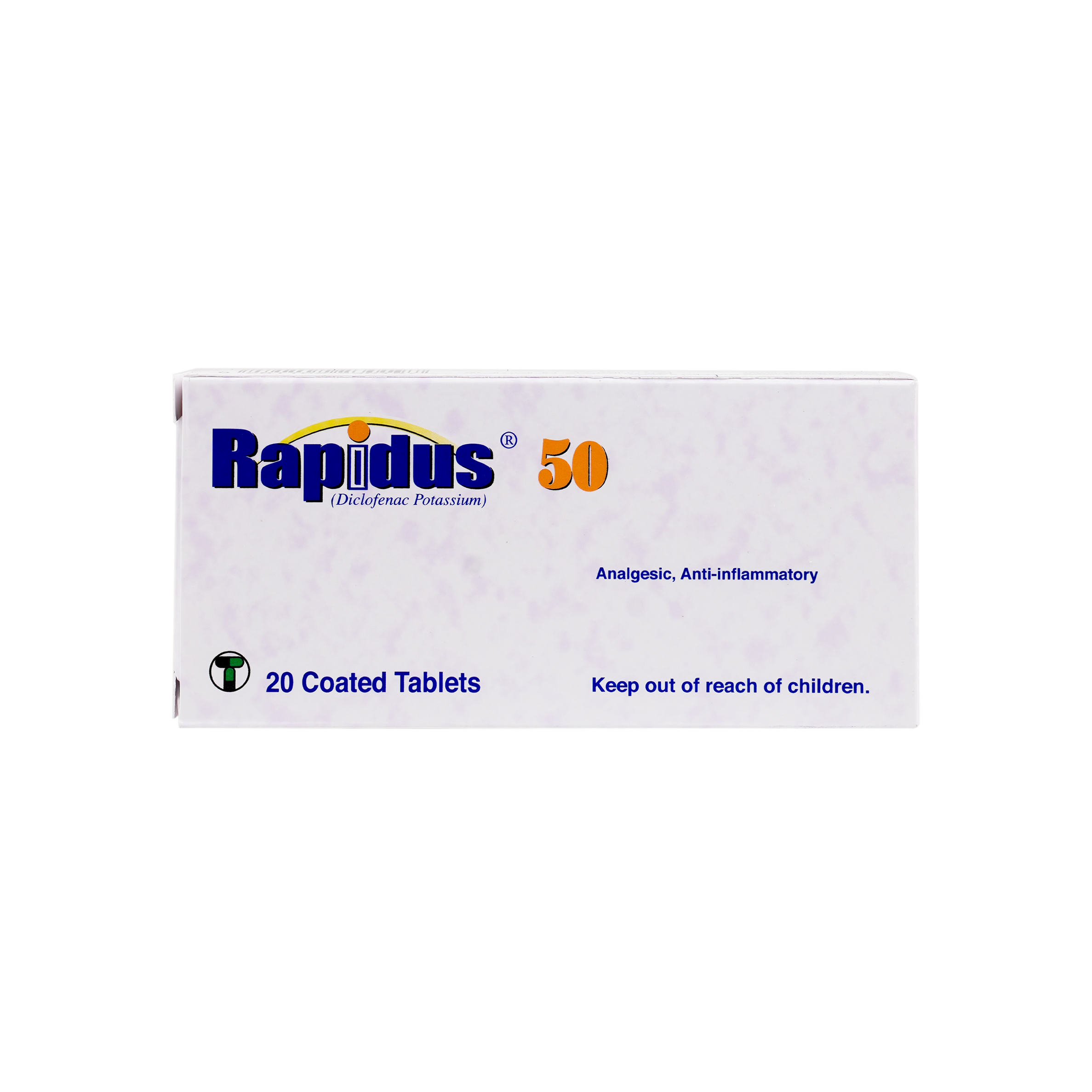 RAPIDUS 50MG 20 TAB