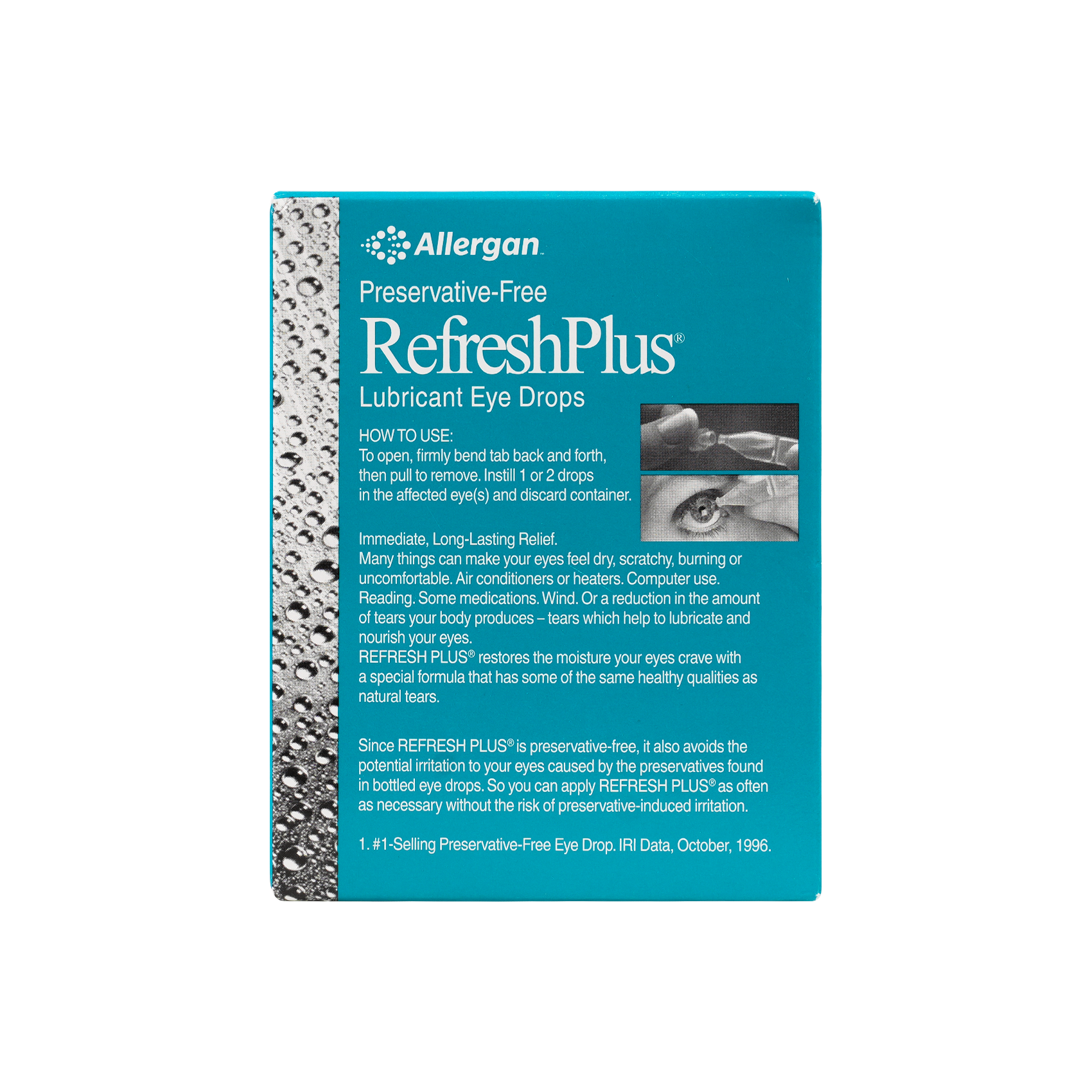 REFRESH PLUS LUBRICANT EYE DROPS 30 PCS