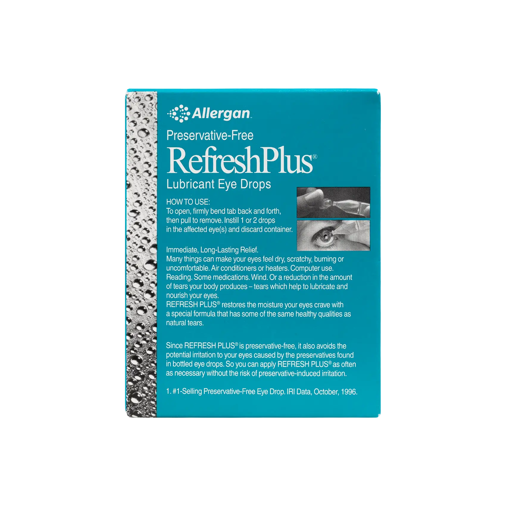 REFRESH PLUS LUBRICANT EYE DROPS 30 PCS