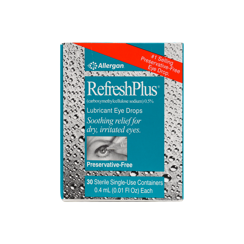 REFRESH PLUS LUBRICANT EYE DROPS 30 PCS