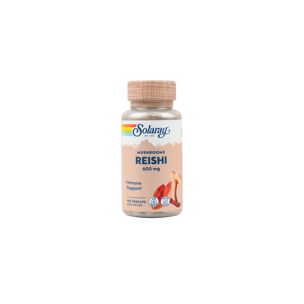 Solaray Reishi Mushroom 600mg 100vegcap