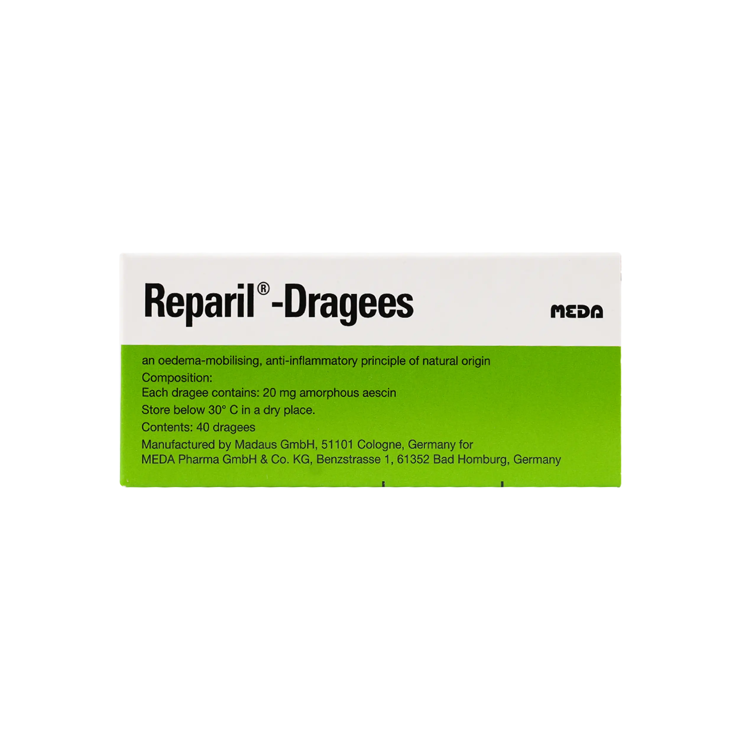 Reparil Dragees 40 Tab