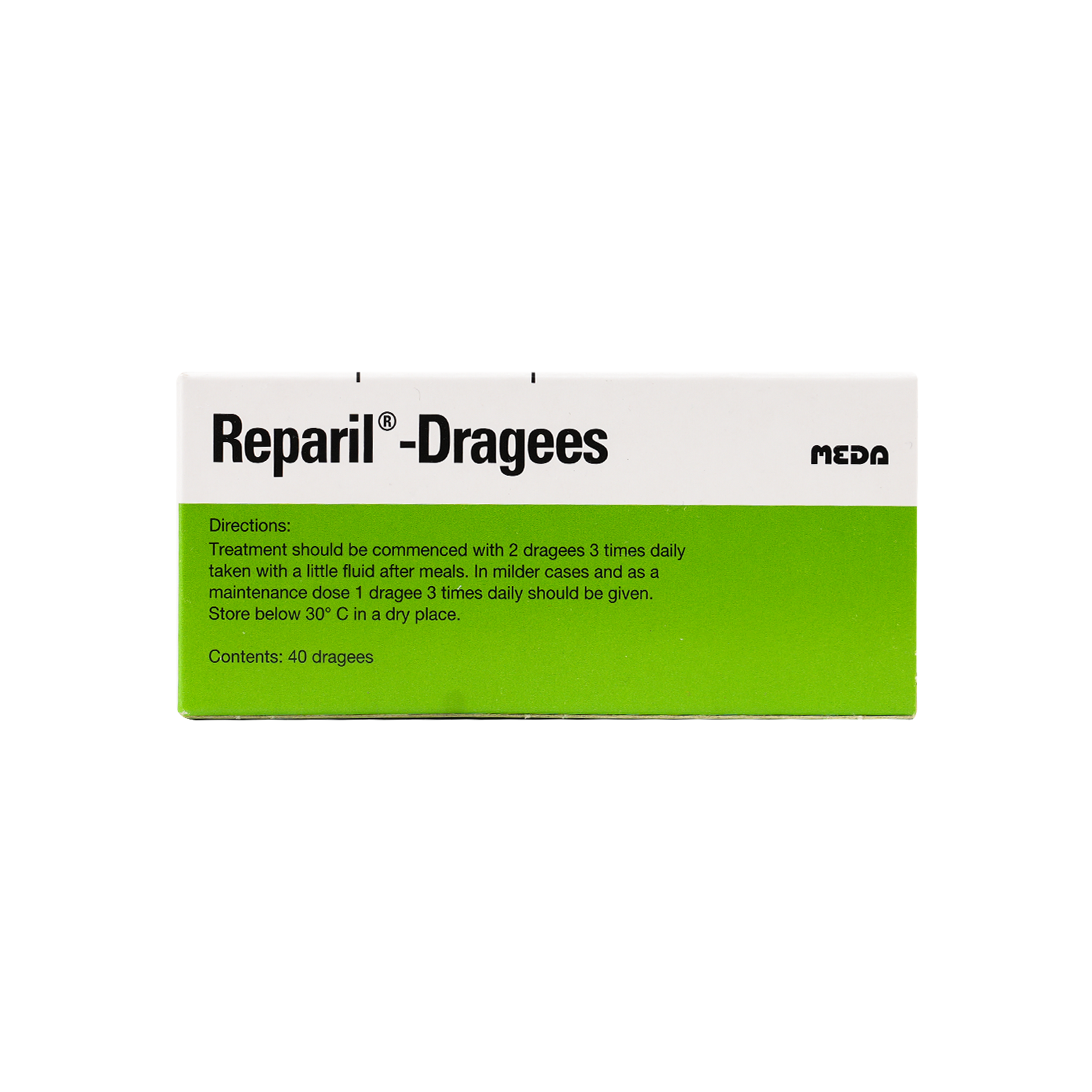 REPARIL DRAGEES 40 TAB