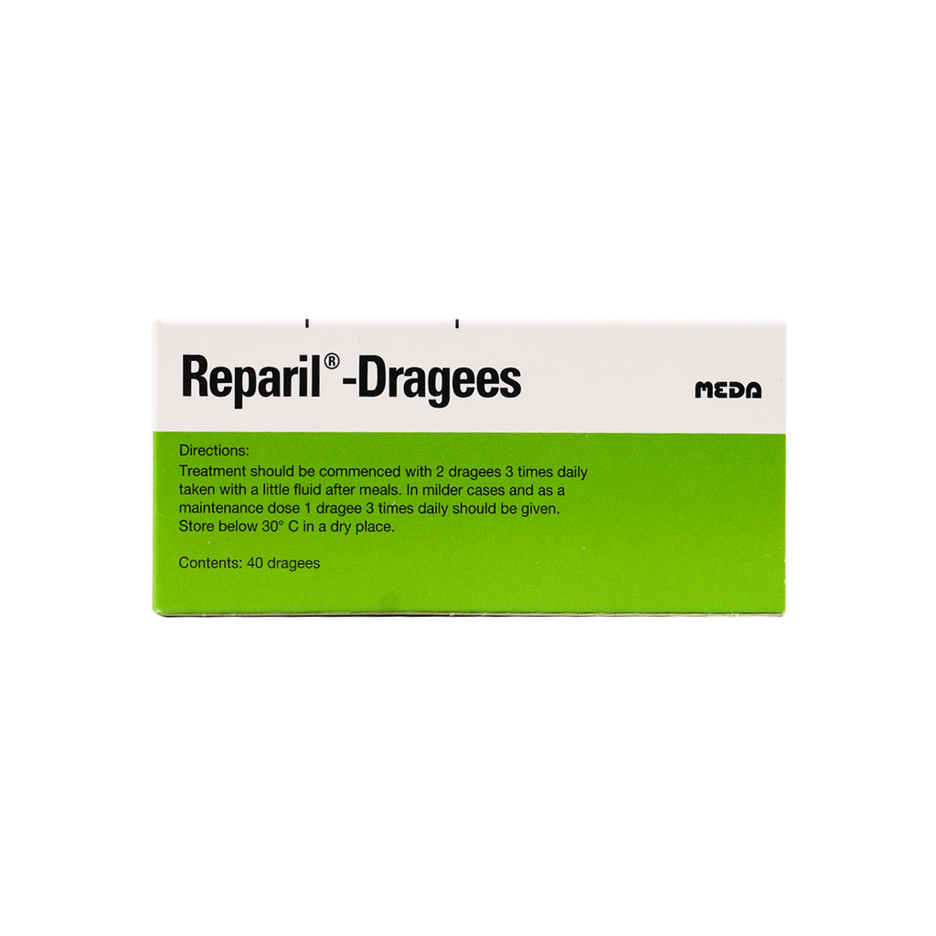 REPARIL DRAGEES 40 TAB