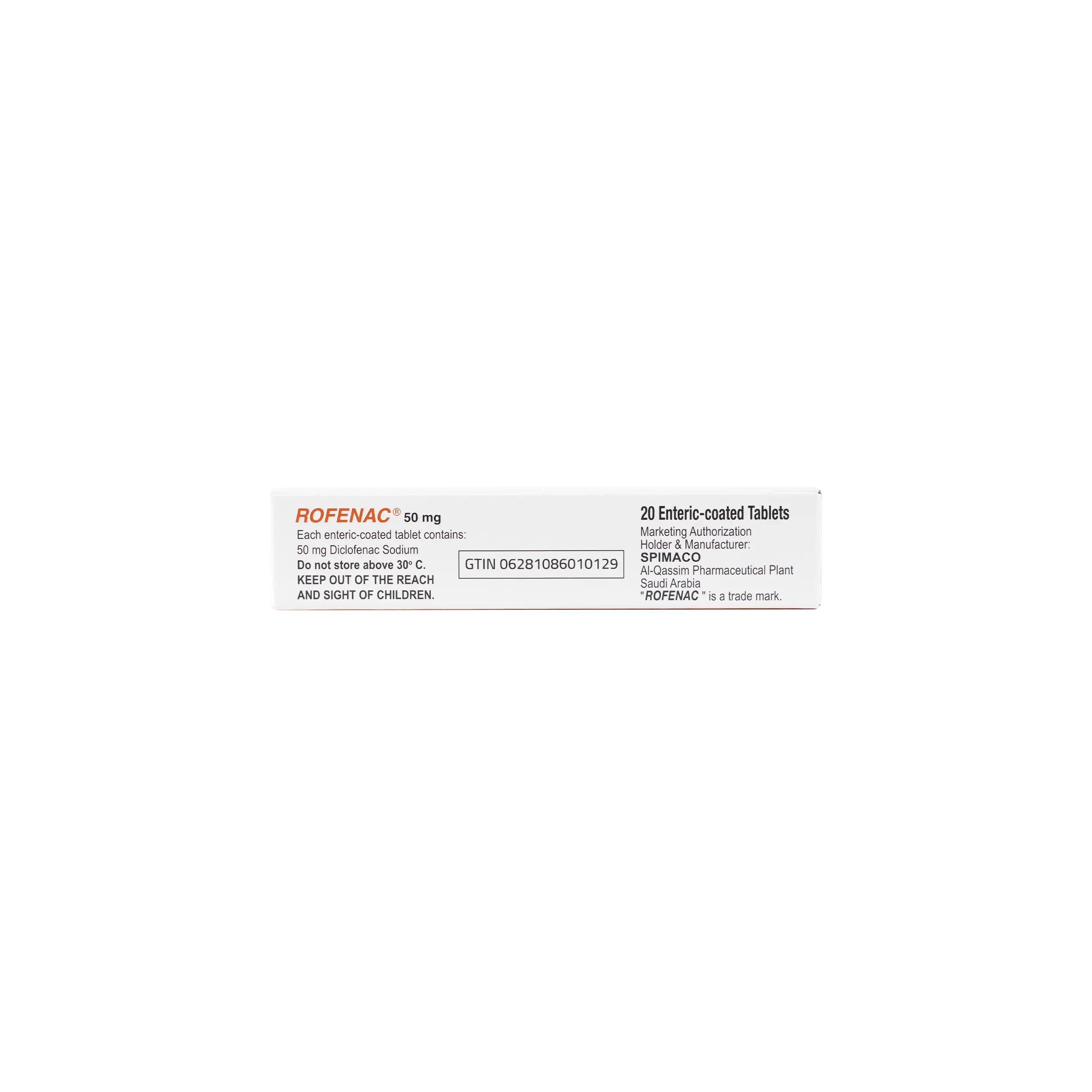 Rofenac 50Mg 20 Tab