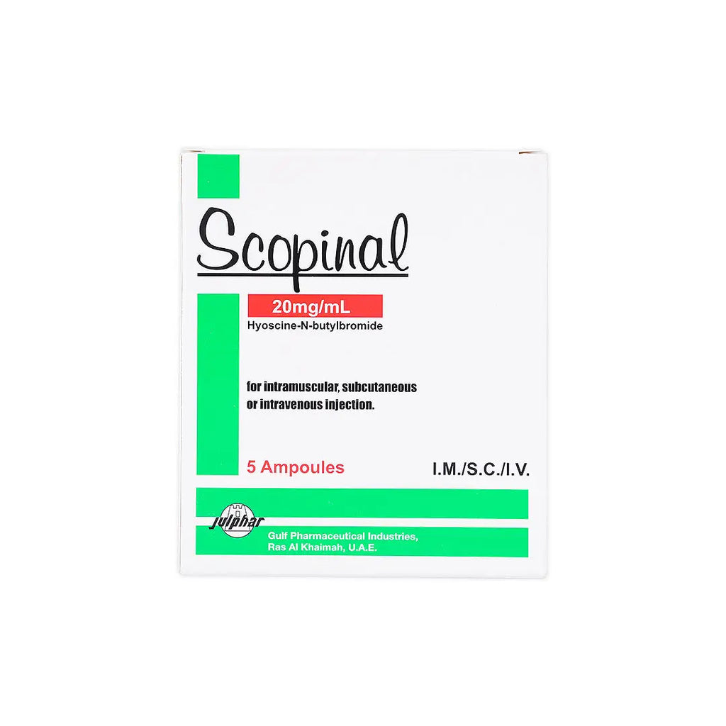 Scopinal Injection 20Mg/Ml 5 Amp