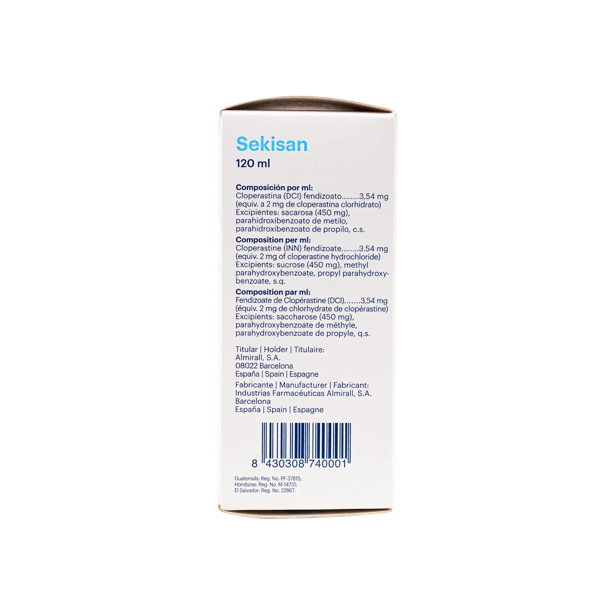 Sekisan 120 Ml Syrup