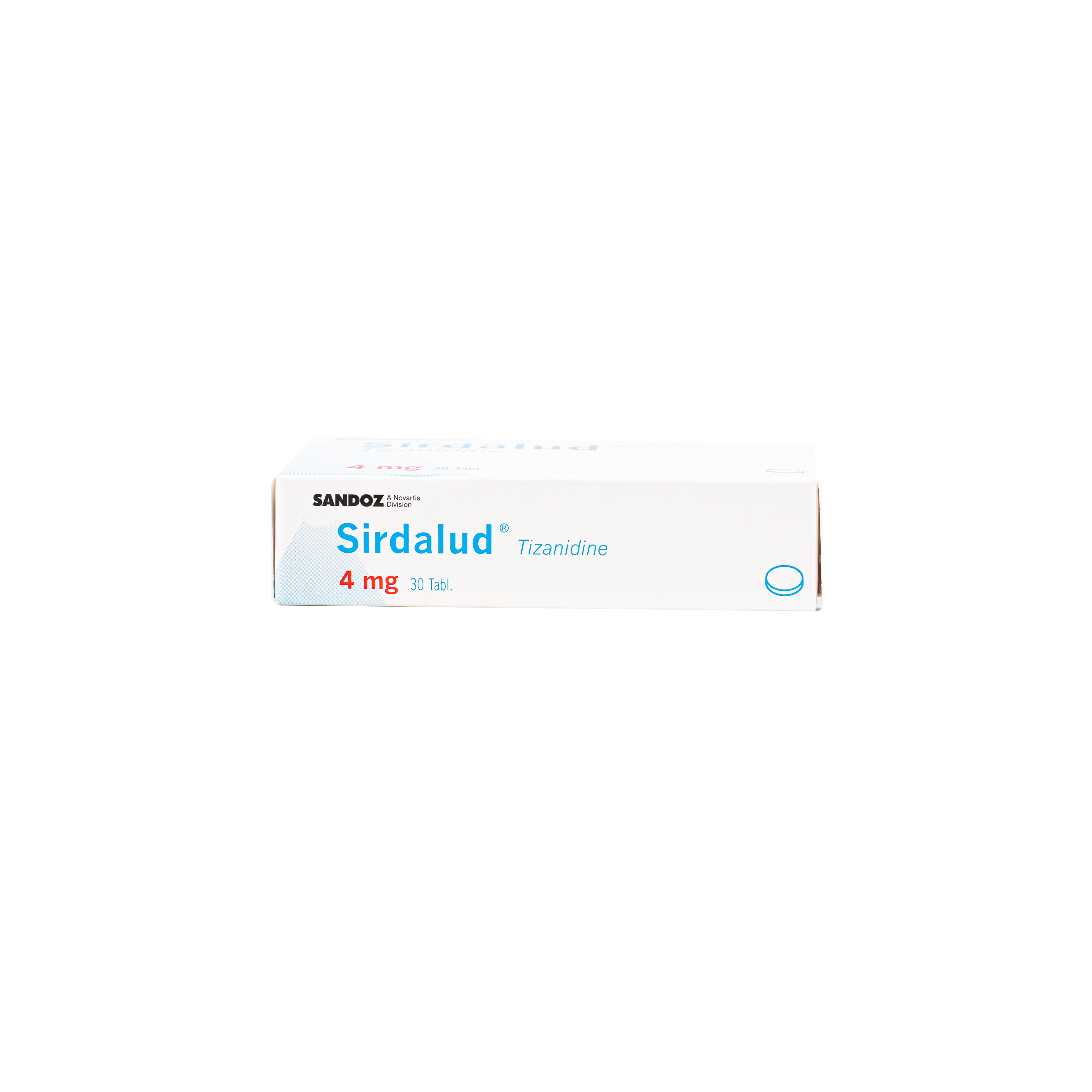 SIRDALUD 4MG 30 TAB