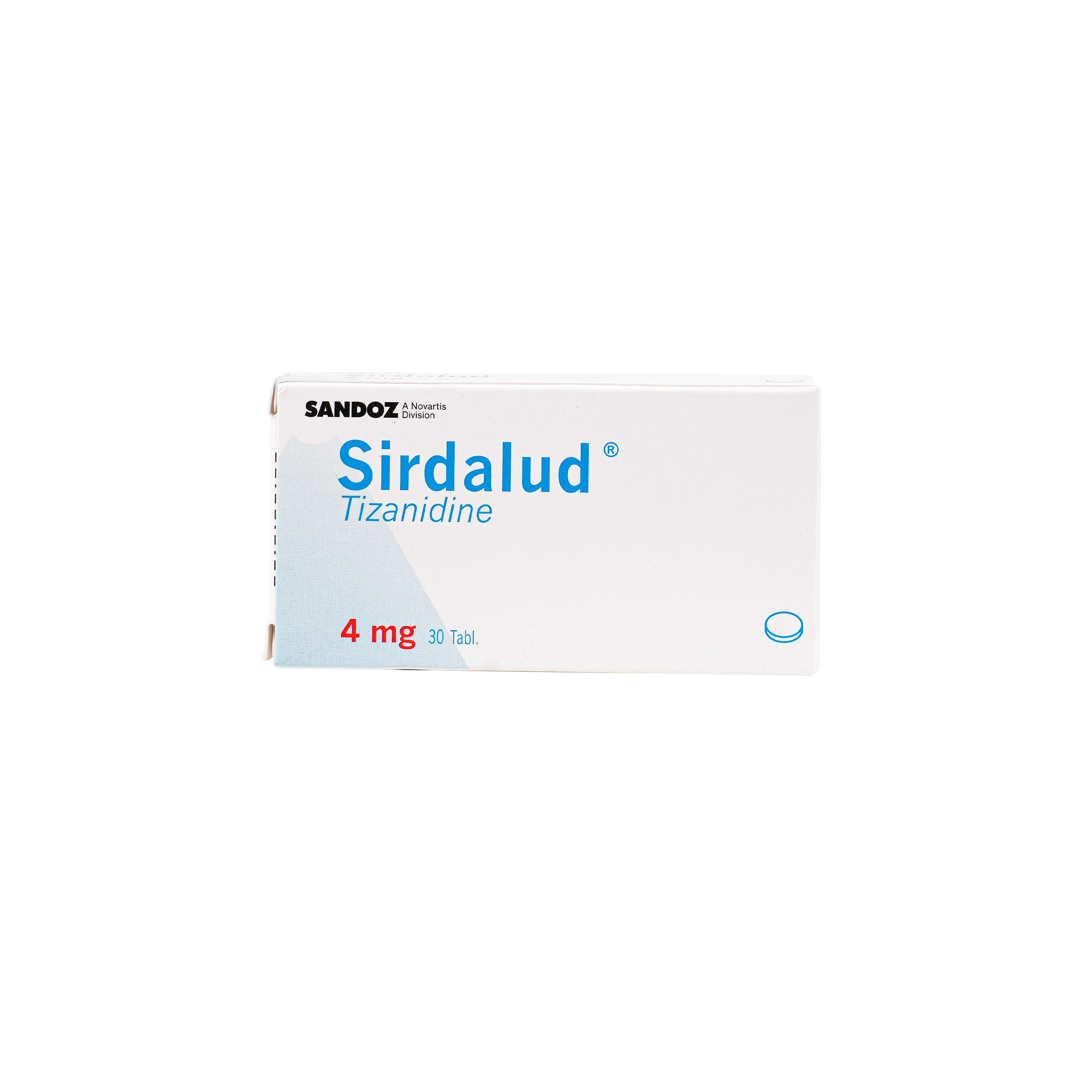 SIRDALUD 4MG 30 TAB