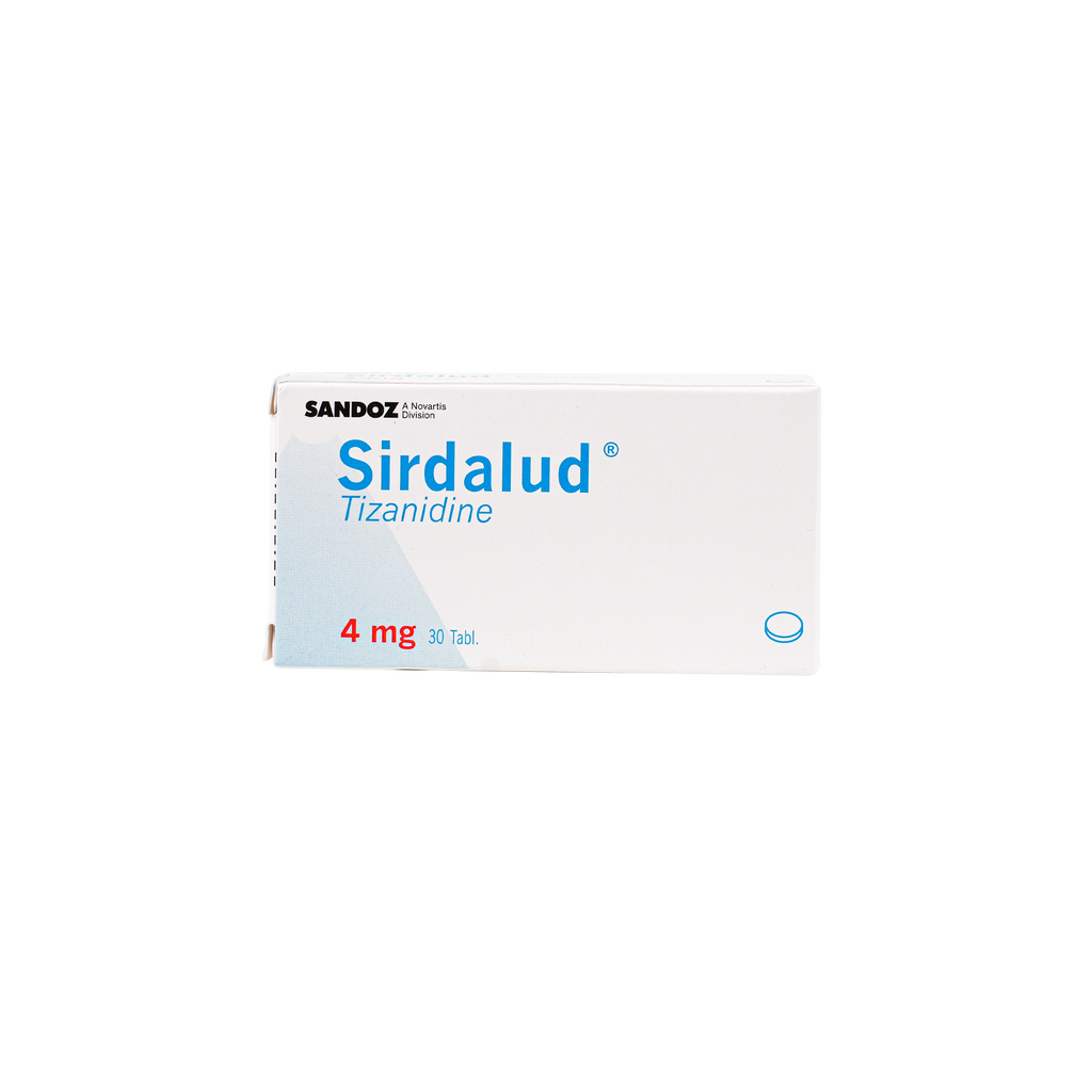 SIRDALUD 4MG 30 TAB