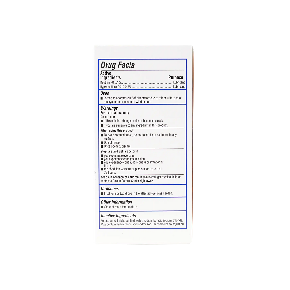 14691-Tears Natural Free Eye Drops 36 Vials +1