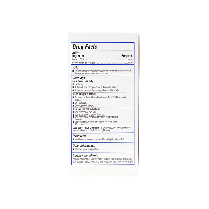 14691-Tears Natural Free Eye Drops 36 Vials +1