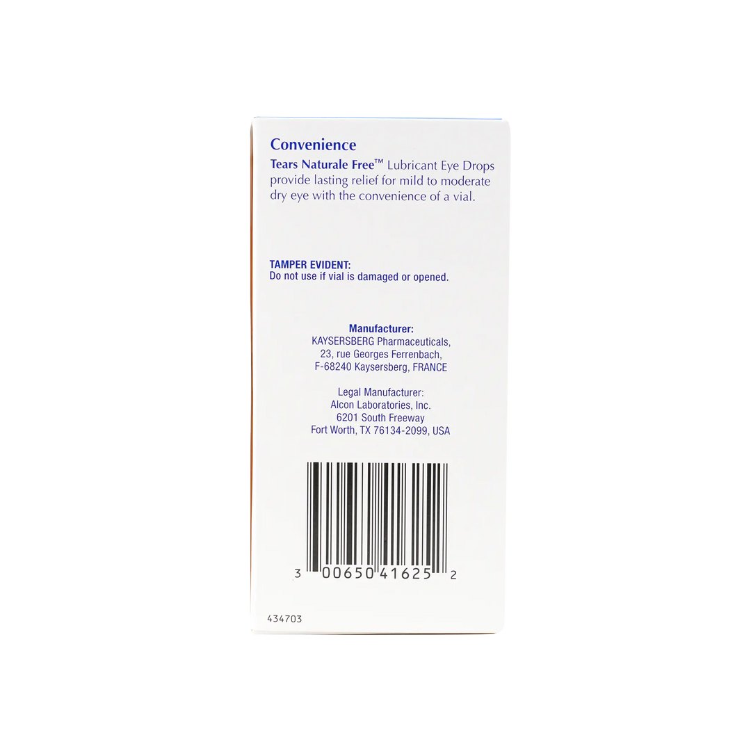 14691-Tears Natural Free Eye Drops 36 Vials +2
