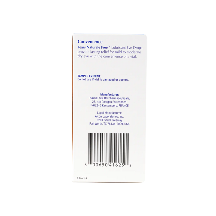 14691-Tears Natural Free Eye Drops 36 Vials +2