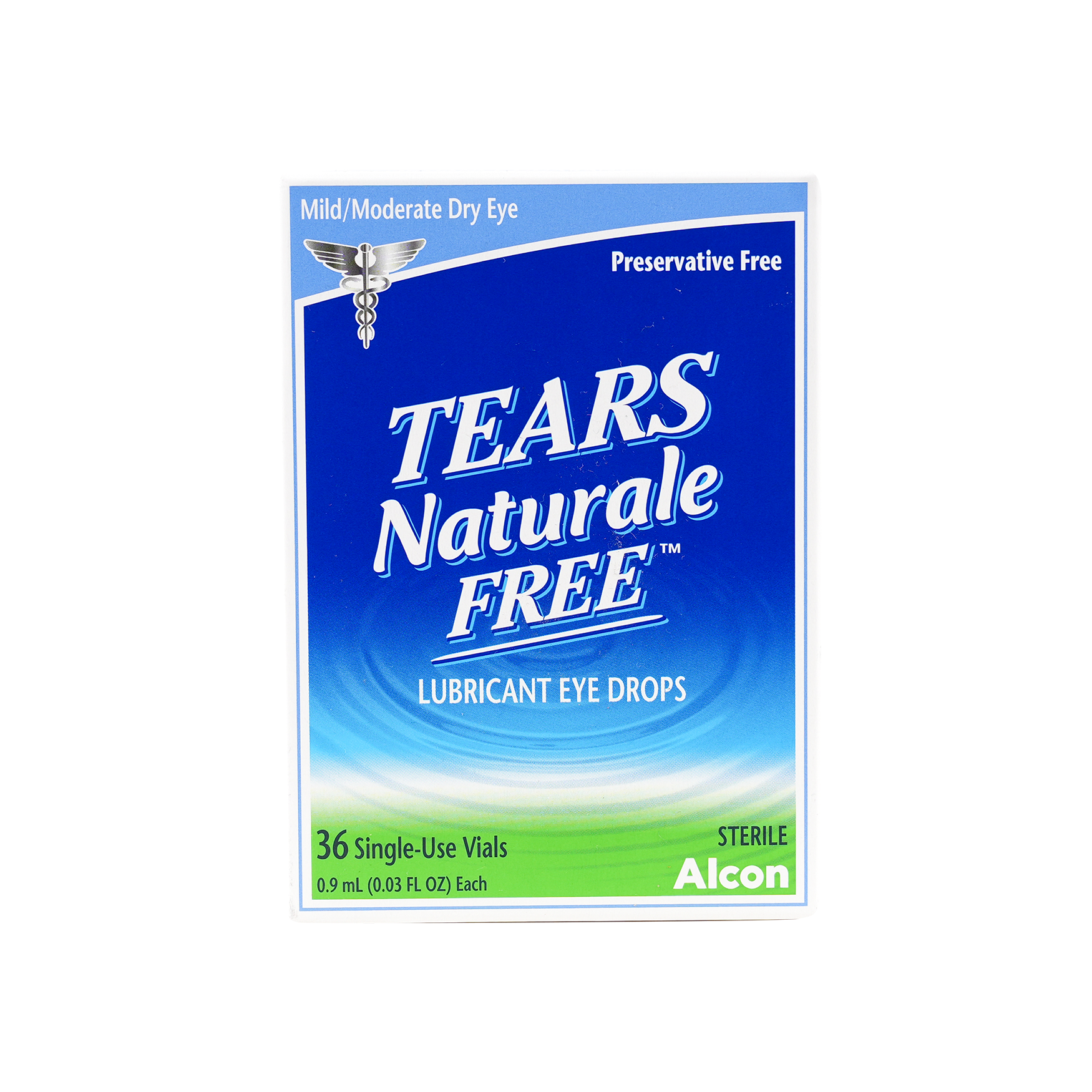 TEARS NATURAL FREE EYE DROPS 36 VIALS