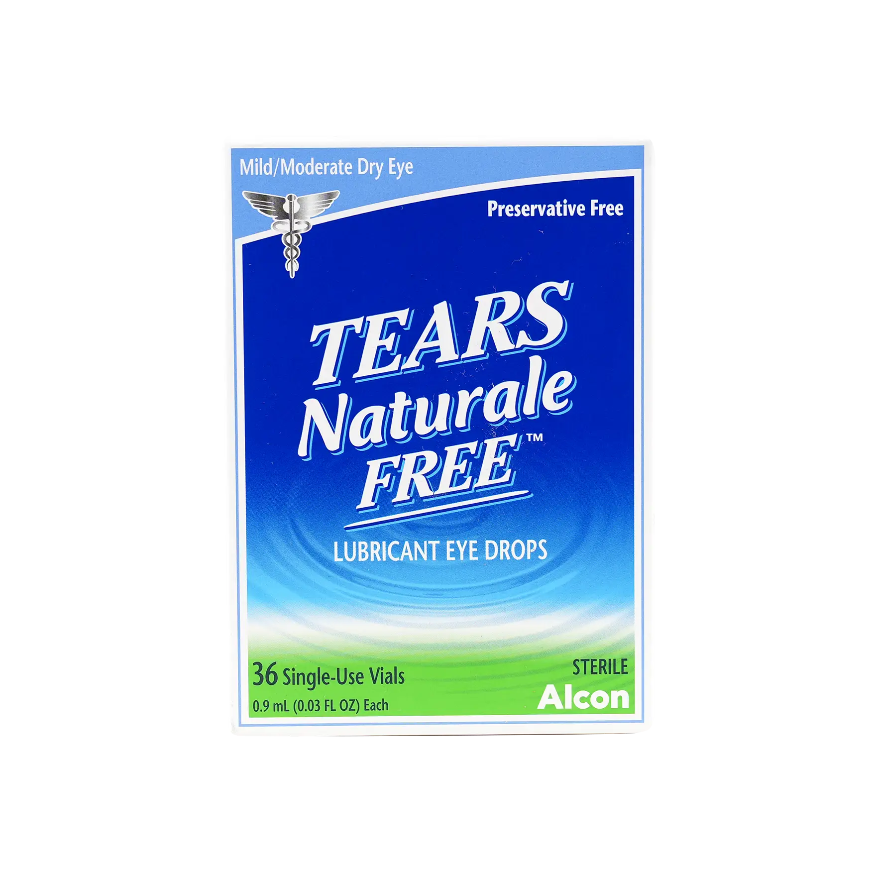 Tears Natural Free Eye Drops 36 Vials