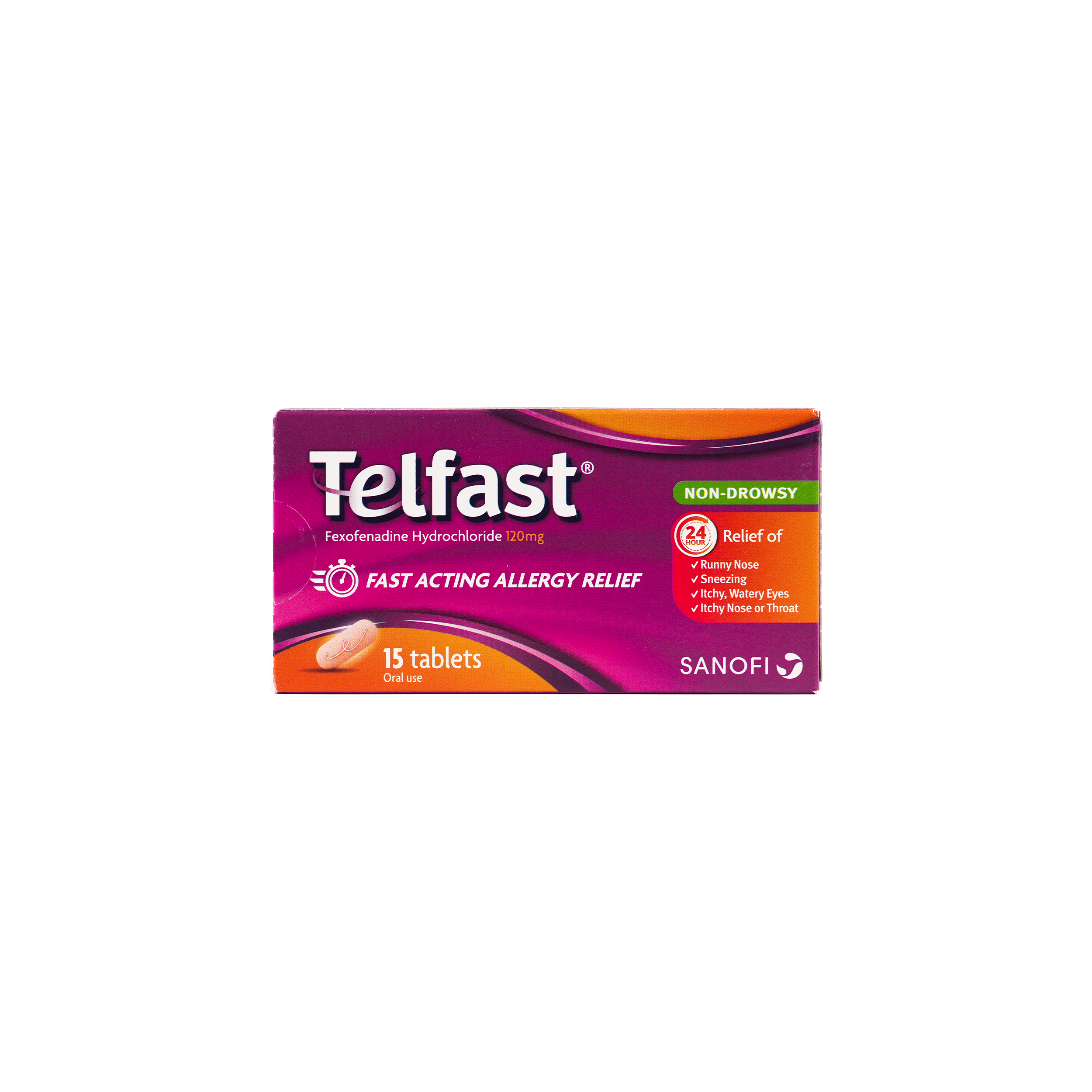 TELFAST 120MG 15TAB