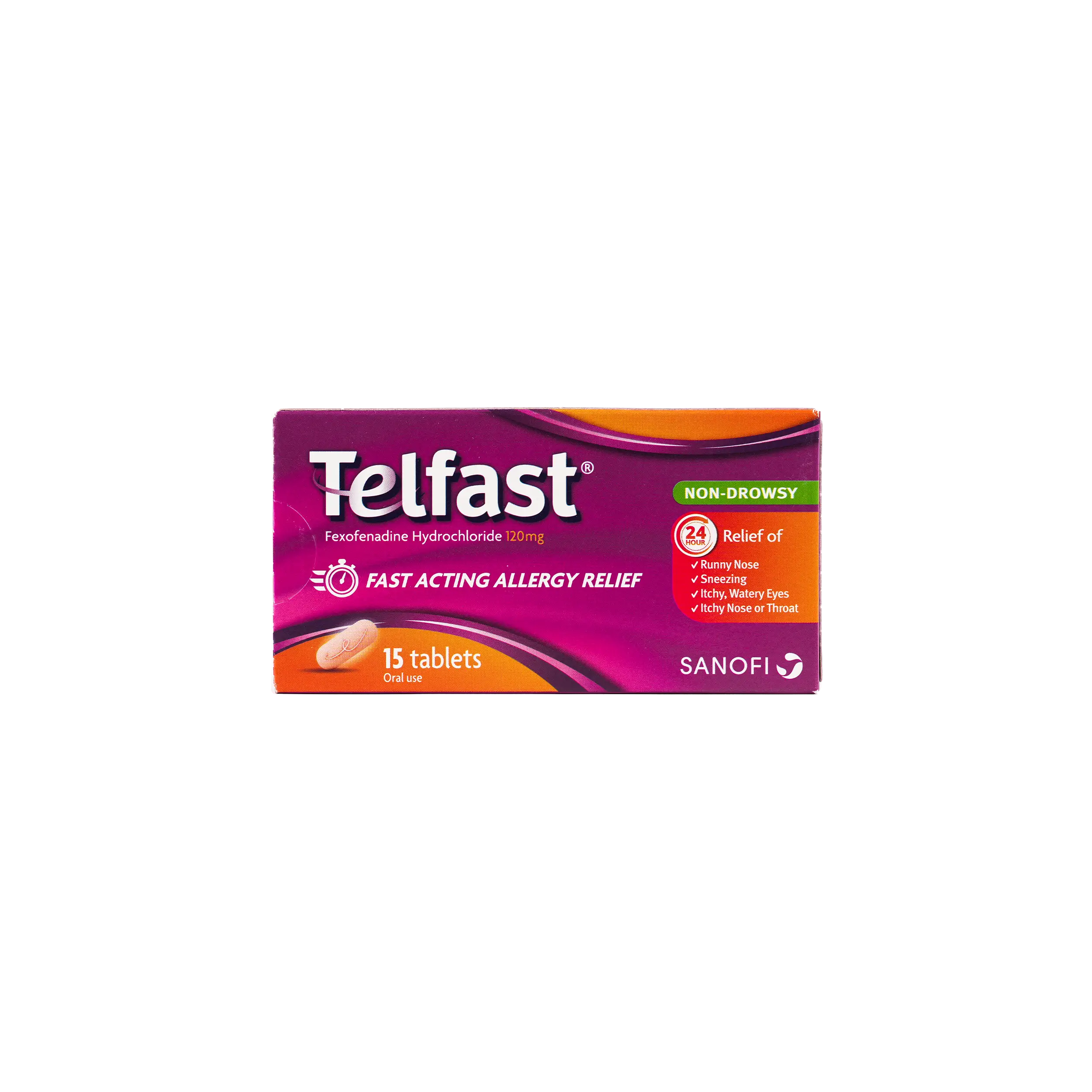 TELFAST 120MG 15TAB