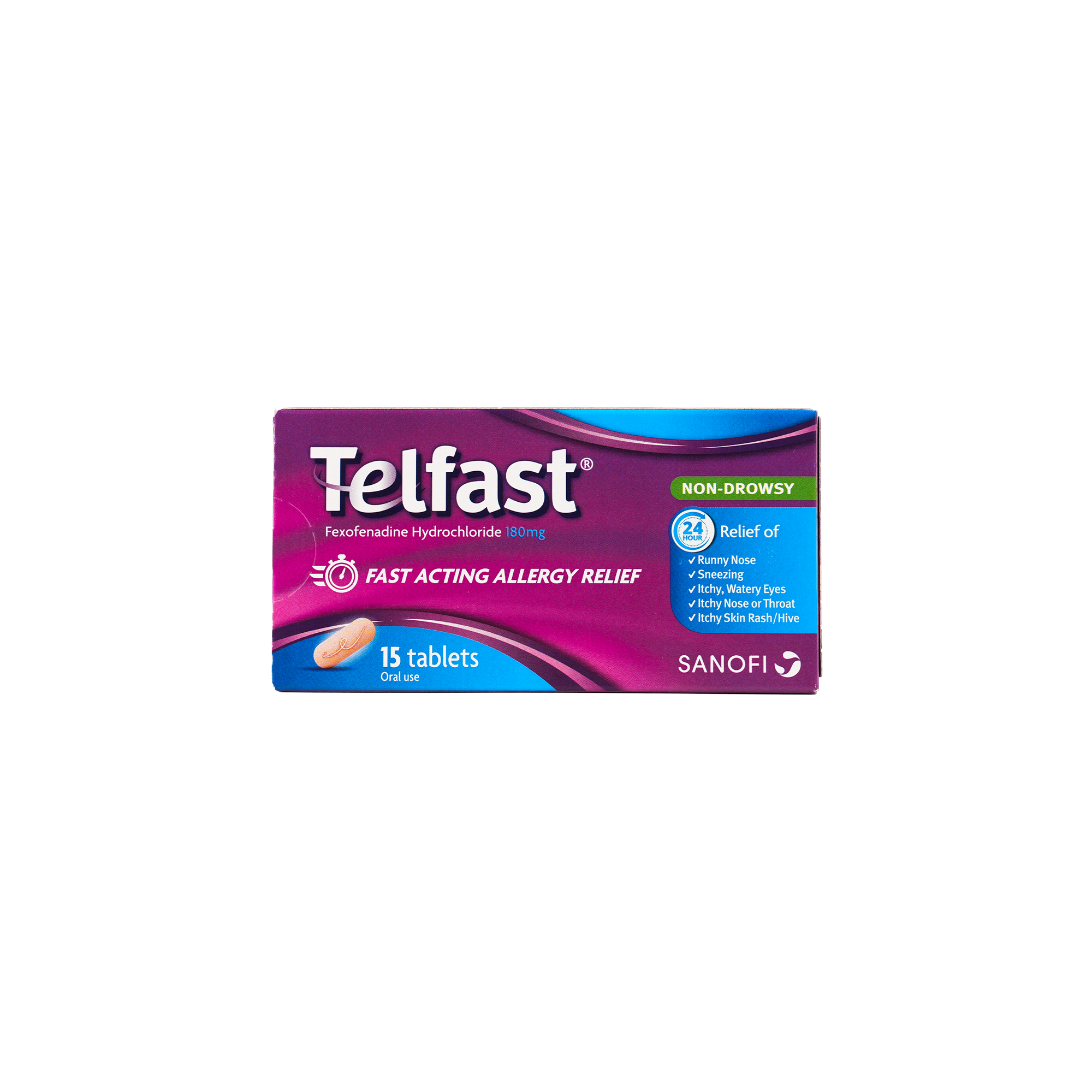 TELFAST 180MG 15TAB