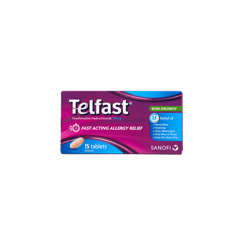 TELFAST 180MG 15TAB