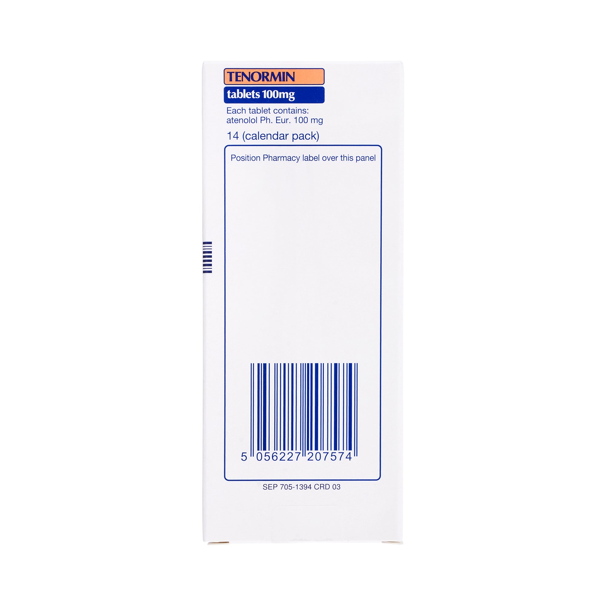 14721-Tenormin 100Mg 14  Tablets +1