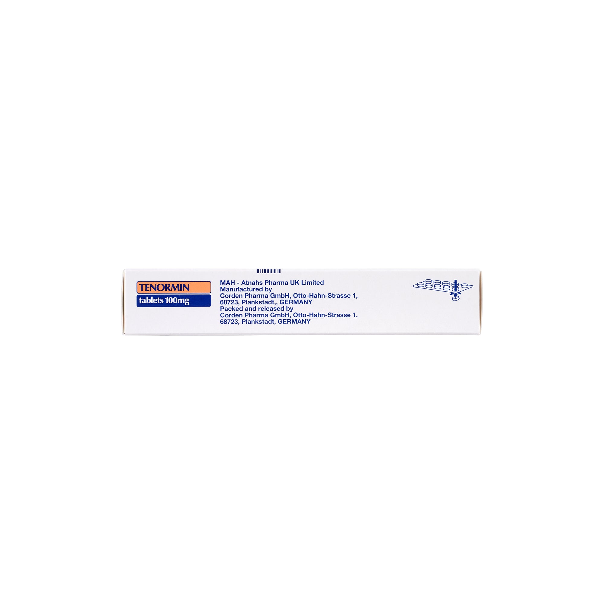 14721-Tenormin 100Mg 14  Tablets +2
