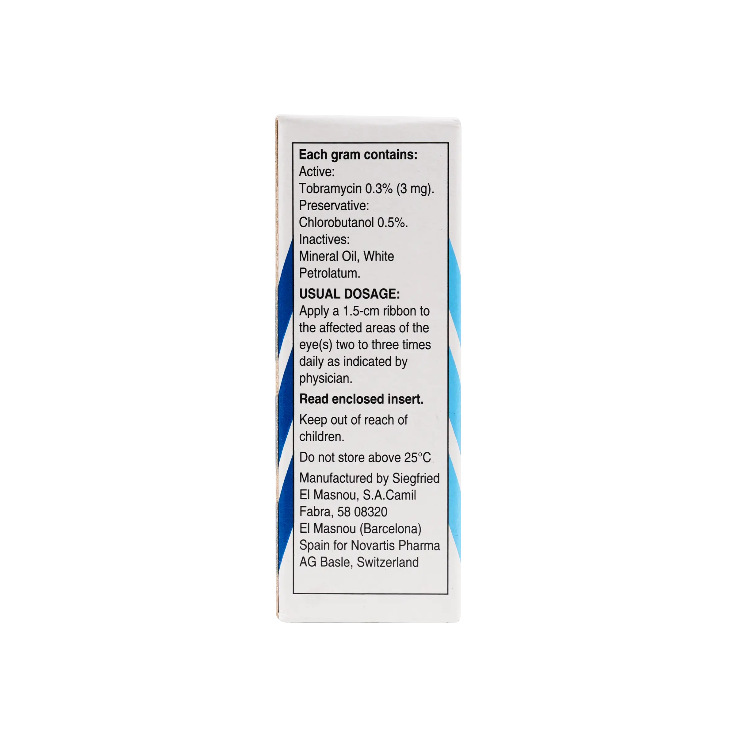Tobrex Eye Ointment 3.5G