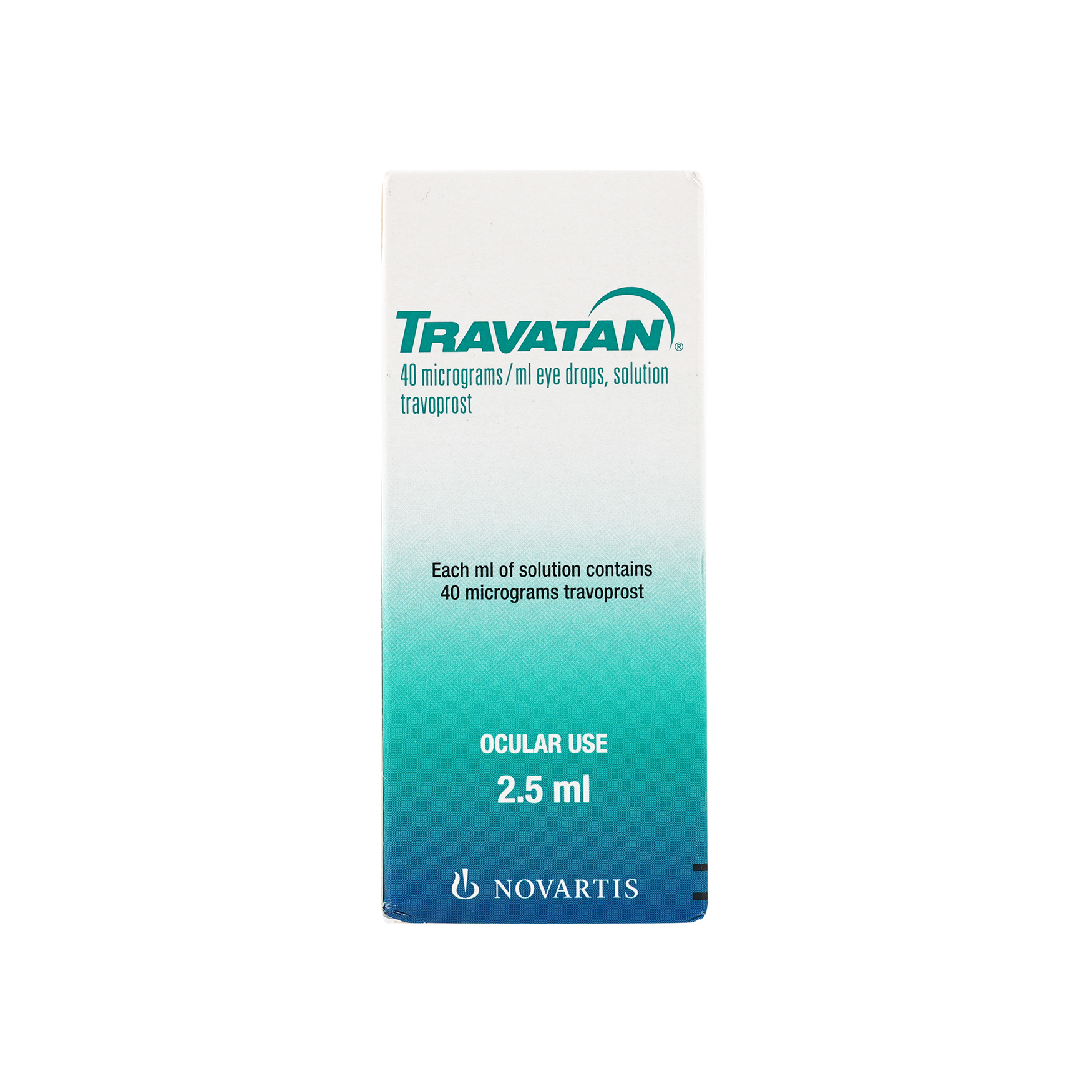 TRAVATAN EYE DROPS SOLUTION 0.004% 2.5ML